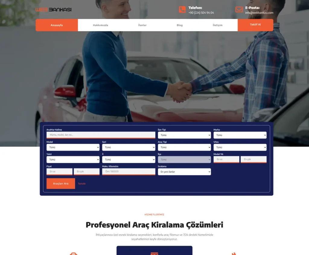 Hazır Galerici Web Siteleri